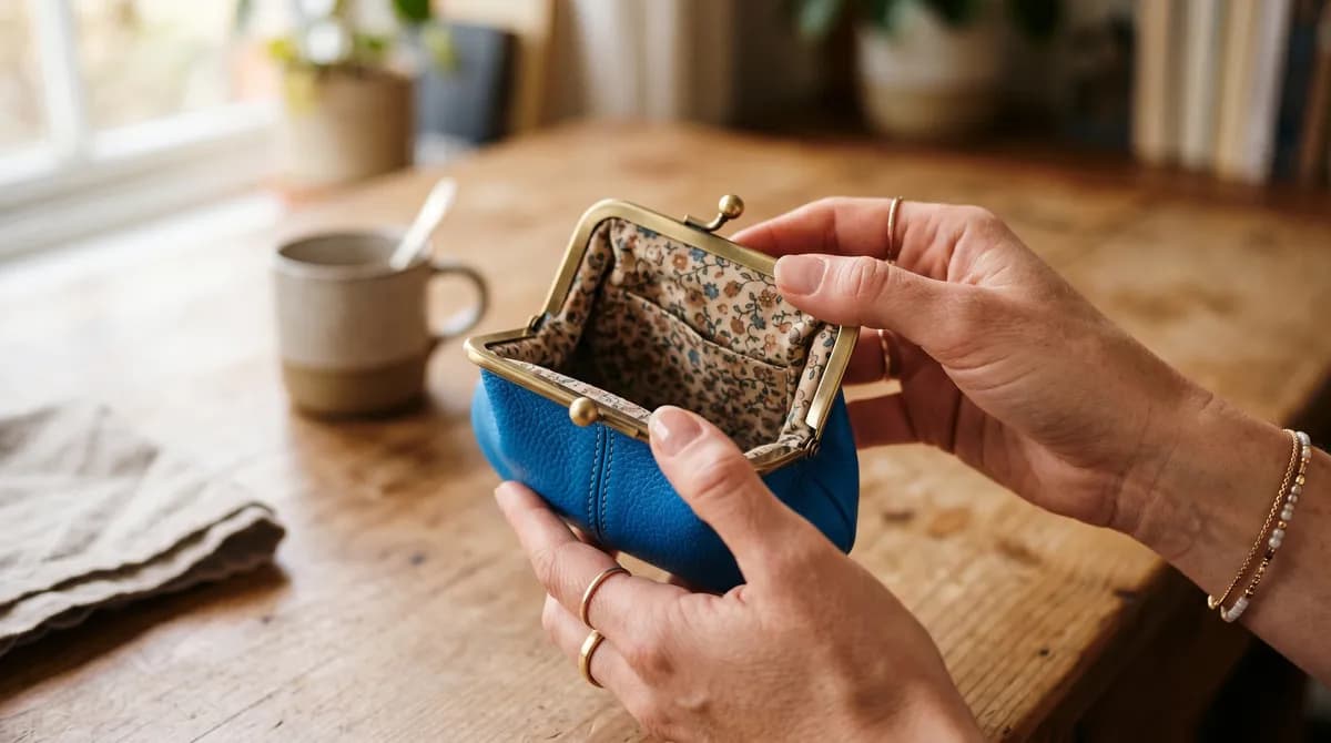 Стеклянная банка с монетами тенге на фоне голубого неба, символ накоплений в Казахстане