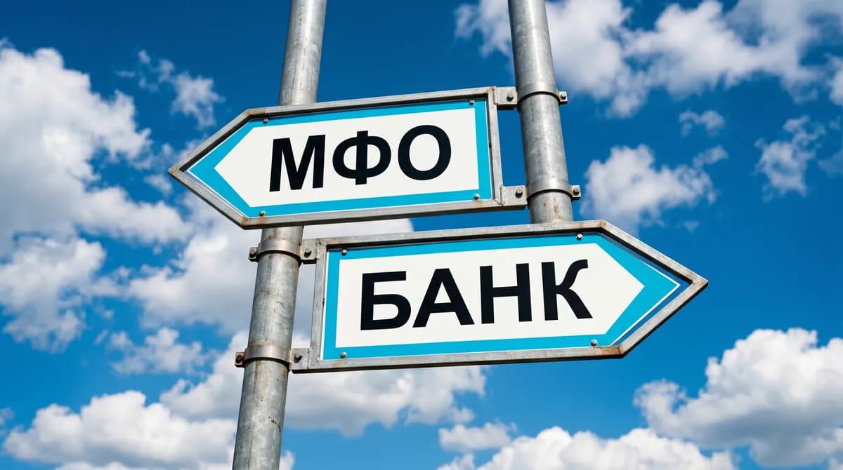 МФО или банк: где брать кредит 100-500 тыс ₸ в 2026